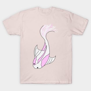 pink and white koi fish T-Shirt